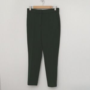 Ann‎ Taylor Factory Dress Suit Pants Women's Size 6 Green Soft Pockets Ankle